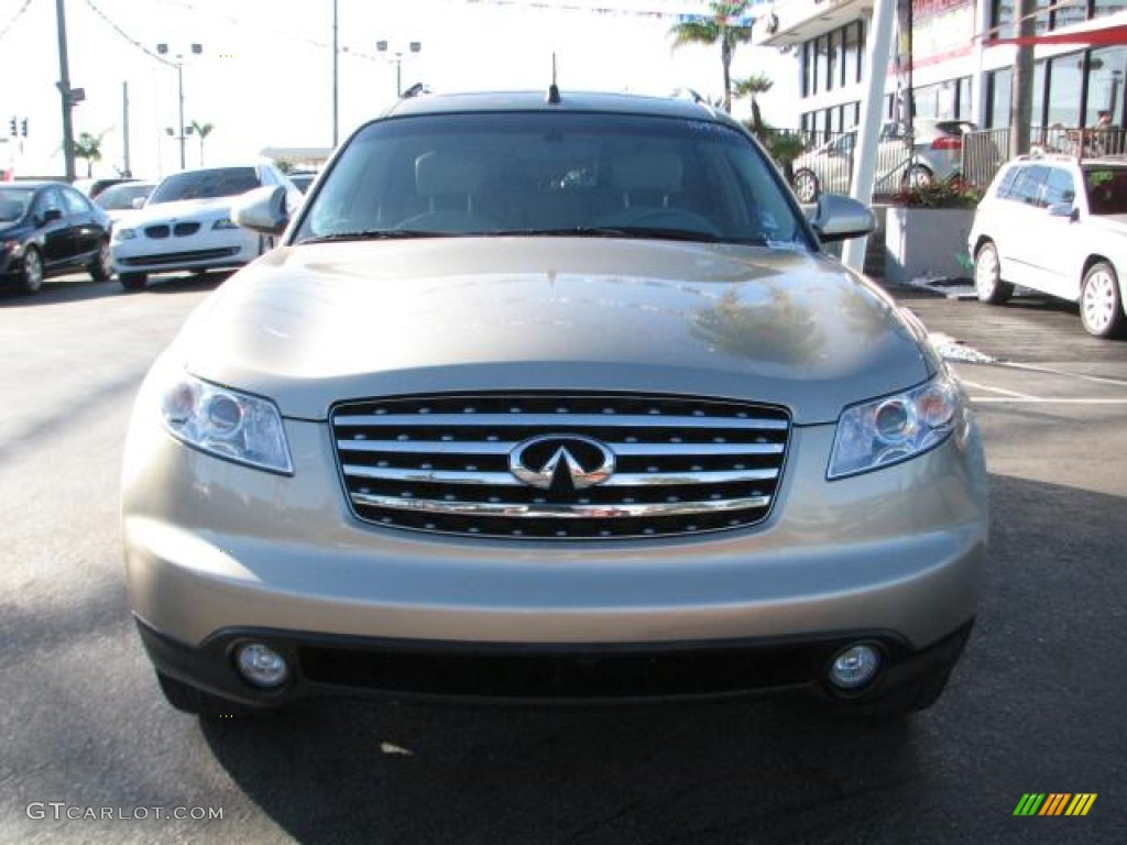2003 FX 35 - Golden Sand Metallic / Willow photo #3