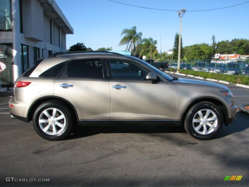 Golden Sand Metallic 2003 Infiniti FX 35 Exterior Photo #58876833