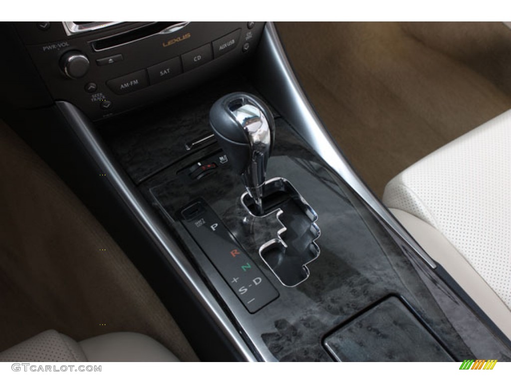 2010 Lexus IS 350C Convertible 6 Speed Paddle-Shift Automatic Transmission Photo #58877364