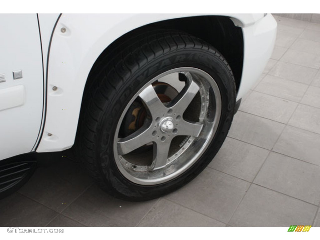 2007 Avalanche LTZ 4WD - Summit White / Dark Titanium/Light Titanium photo #27