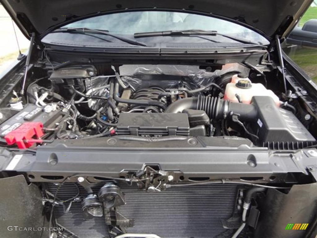 2012 Ford F150 STX SuperCab 5.0 Liter Flex-Fuel DOHC 32-Valve Ti-VCT V8 Engine Photo #58878480