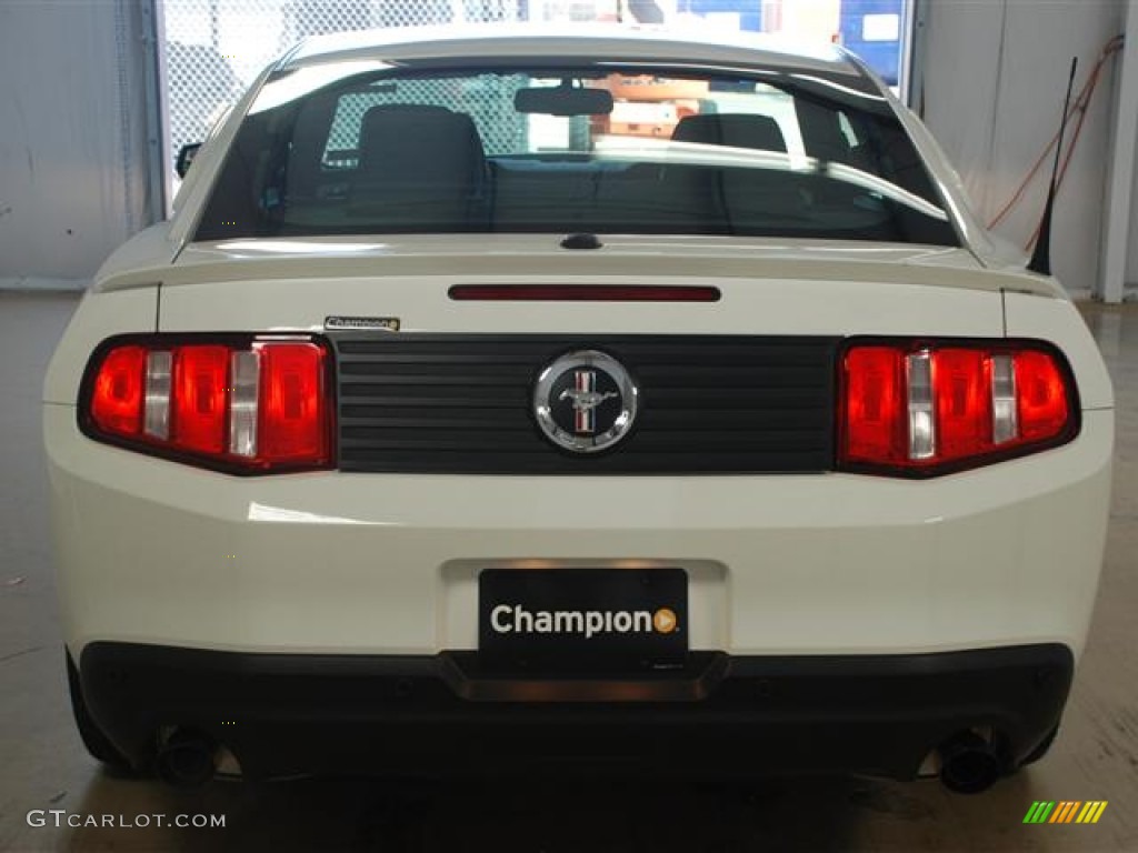 2012 Mustang V6 Premium Coupe - Performance White / Charcoal Black photo #5