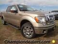 2011 Pale Adobe Metallic Ford F150 Lariat SuperCrew  photo #1