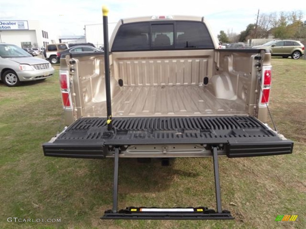 2011 F150 Lariat SuperCrew - Pale Adobe Metallic / Pale Adobe photo #10