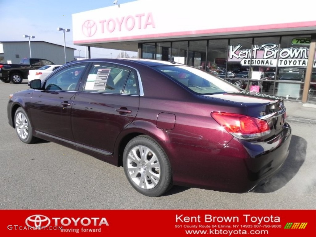 Sizzling Crimson Mica Toyota Avalon