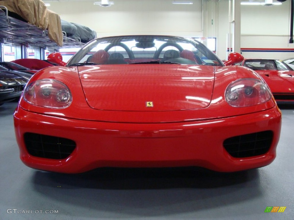 Red 2003 Ferrari 360 Spider F1 Exterior Photo #58879539