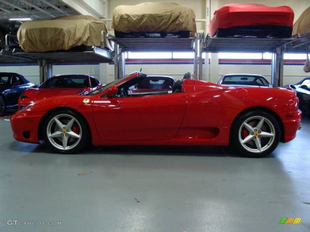 Red 2003 Ferrari 360 Spider F1 Exterior Photo #58879557