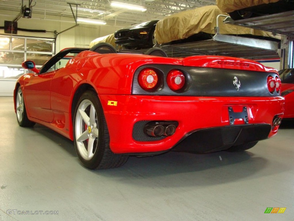Red 2003 Ferrari 360 Spider F1 Exterior Photo #58879566