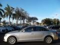 Ice Silver Metallic 2010 Audi A4 2.0T Sedan Exterior