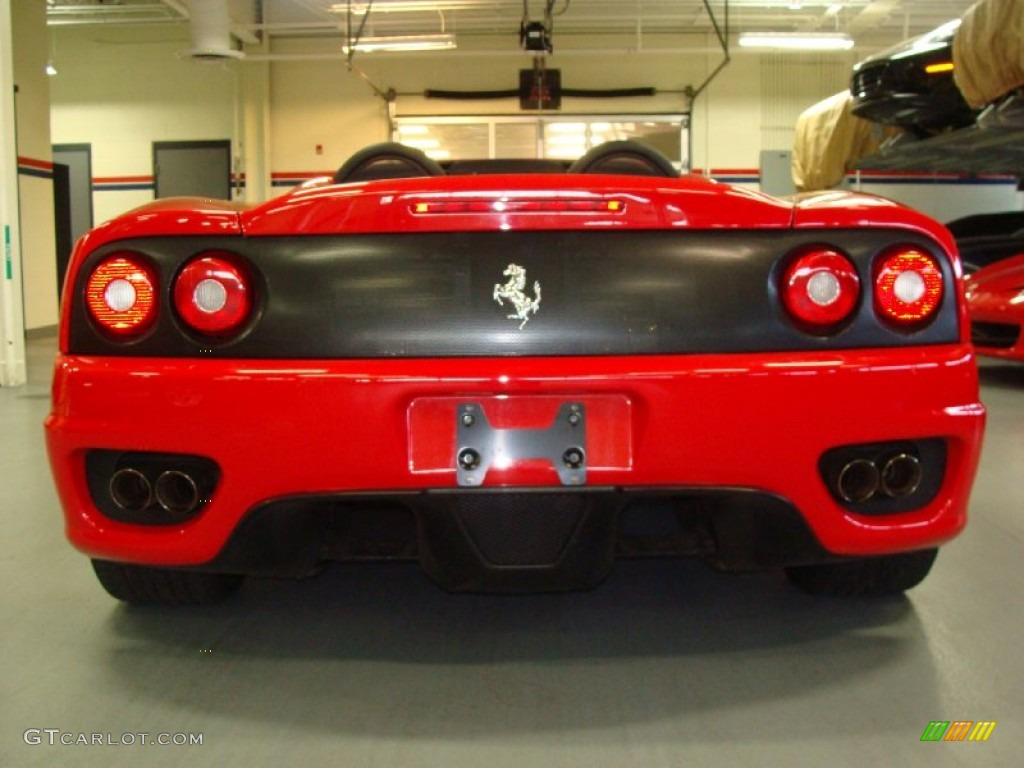 Red 2003 Ferrari 360 Spider F1 Exterior Photo #58879575