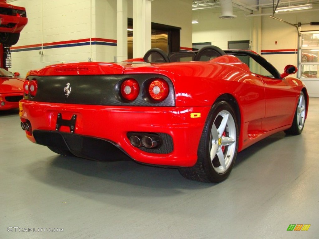 Red 2003 Ferrari 360 Spider F1 Exterior Photo #58879584