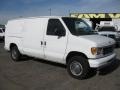 1996 Oxford White Ford E Series Van E250 Cargo  photo #1