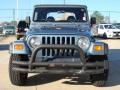 1999 Gunmetal Pearlcoat Jeep Wrangler SE 4x4  photo #7