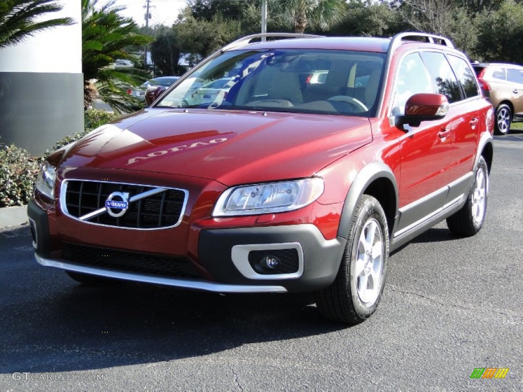 Flamenco Red Metallic Volvo XC70