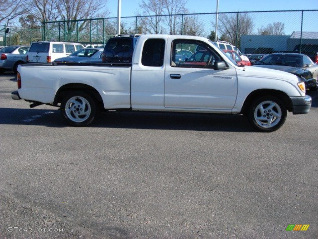1999 Tacoma SR5 V6 Extended Cab - Natural White / Oak photo #3