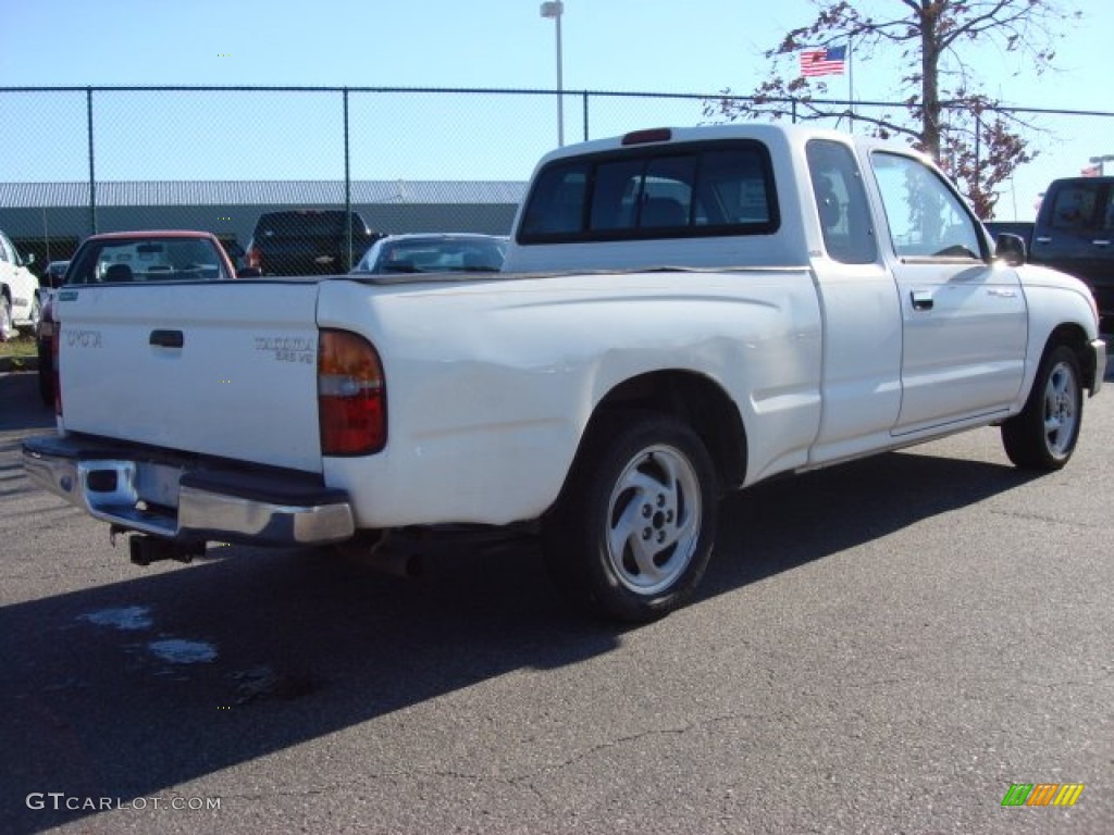 1999 Tacoma SR5 V6 Extended Cab - Natural White / Oak photo #4