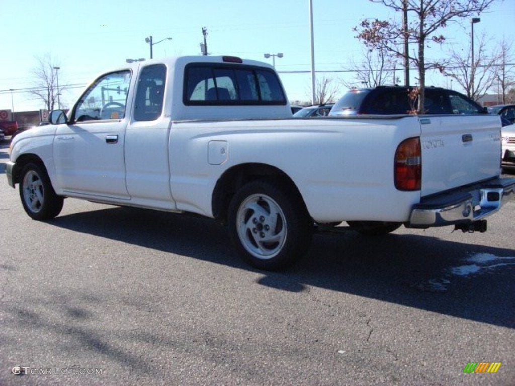 1999 Tacoma SR5 V6 Extended Cab - Natural White / Oak photo #5