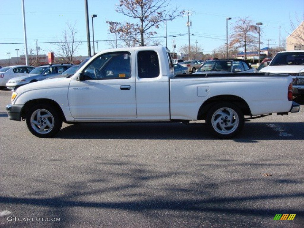 1999 Tacoma SR5 V6 Extended Cab - Natural White / Oak photo #6