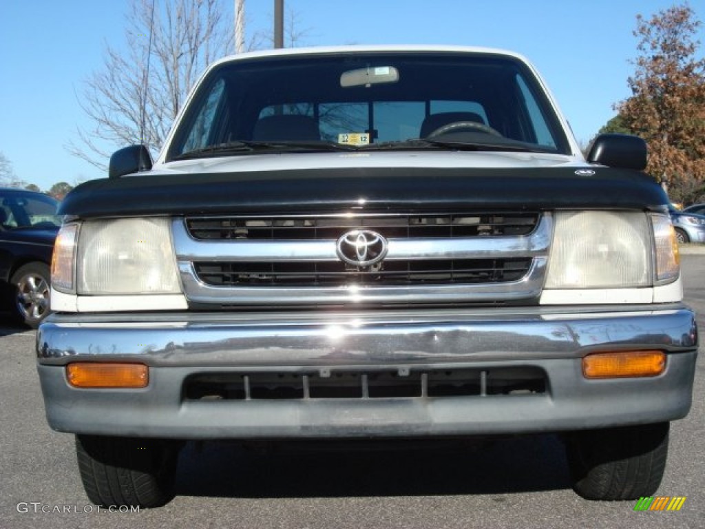 1999 Tacoma SR5 V6 Extended Cab - Natural White / Oak photo #8