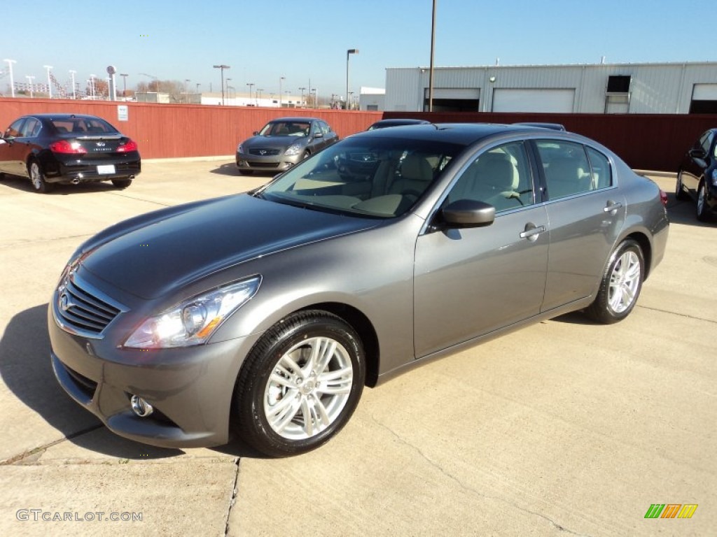 Graphite Shadow 2012 Infiniti G 25 Journey Sedan Exterior Photo #58882124