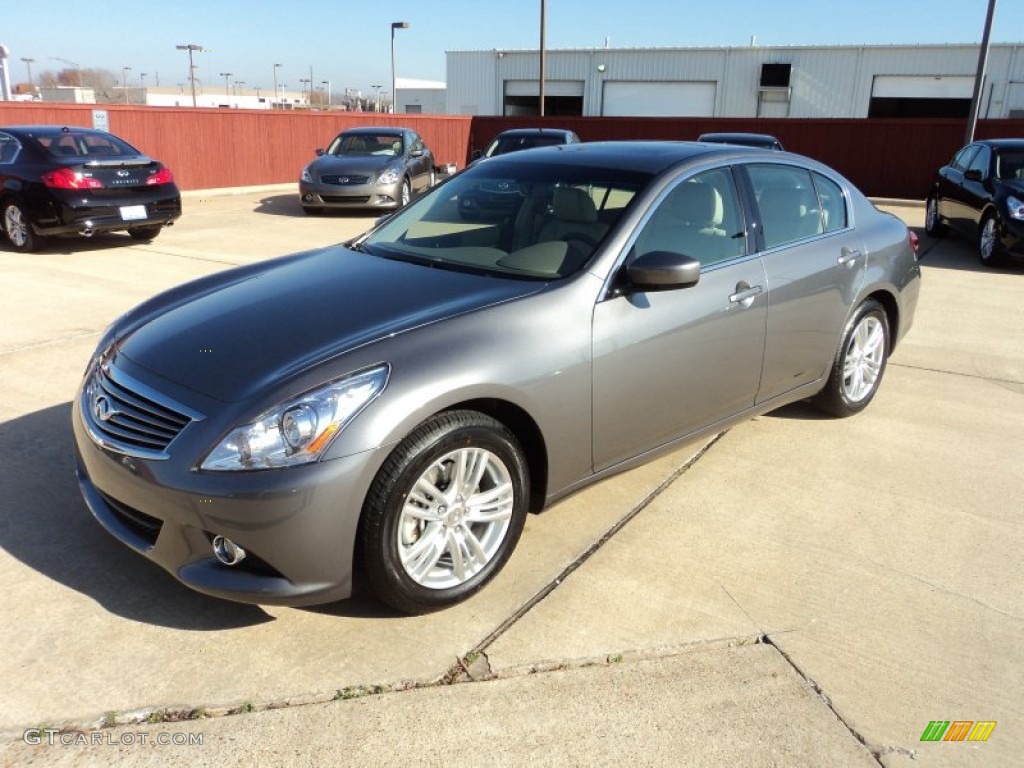 Graphite Shadow 2012 Infiniti G 25 Journey Sedan Exterior Photo #58882296