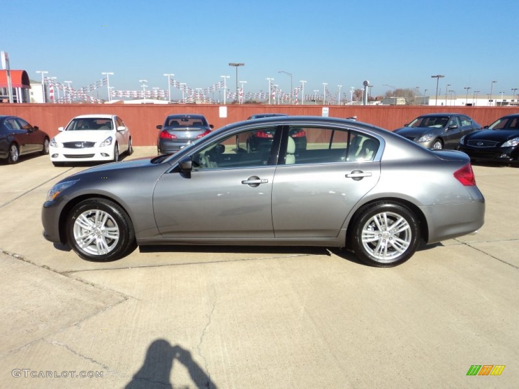 Graphite Shadow 2012 Infiniti G 25 Journey Sedan Exterior Photo #58882330