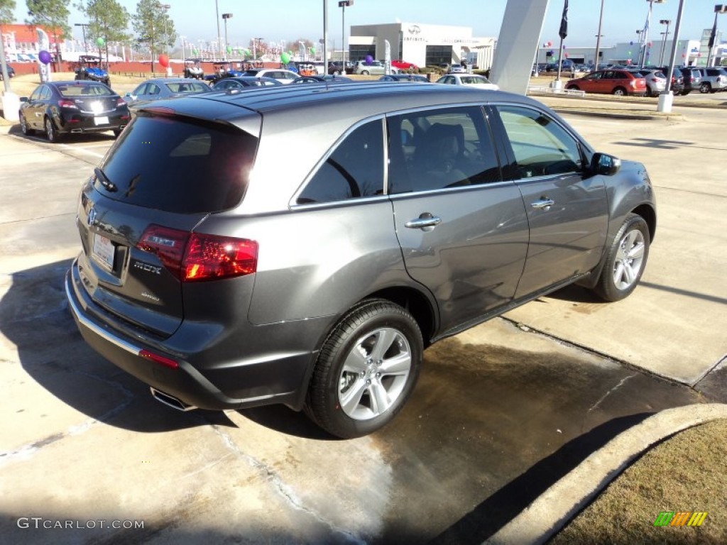 Polished Metal Metallic 2012 Acura MDX SH-AWD Technology Exterior Photo #58882905