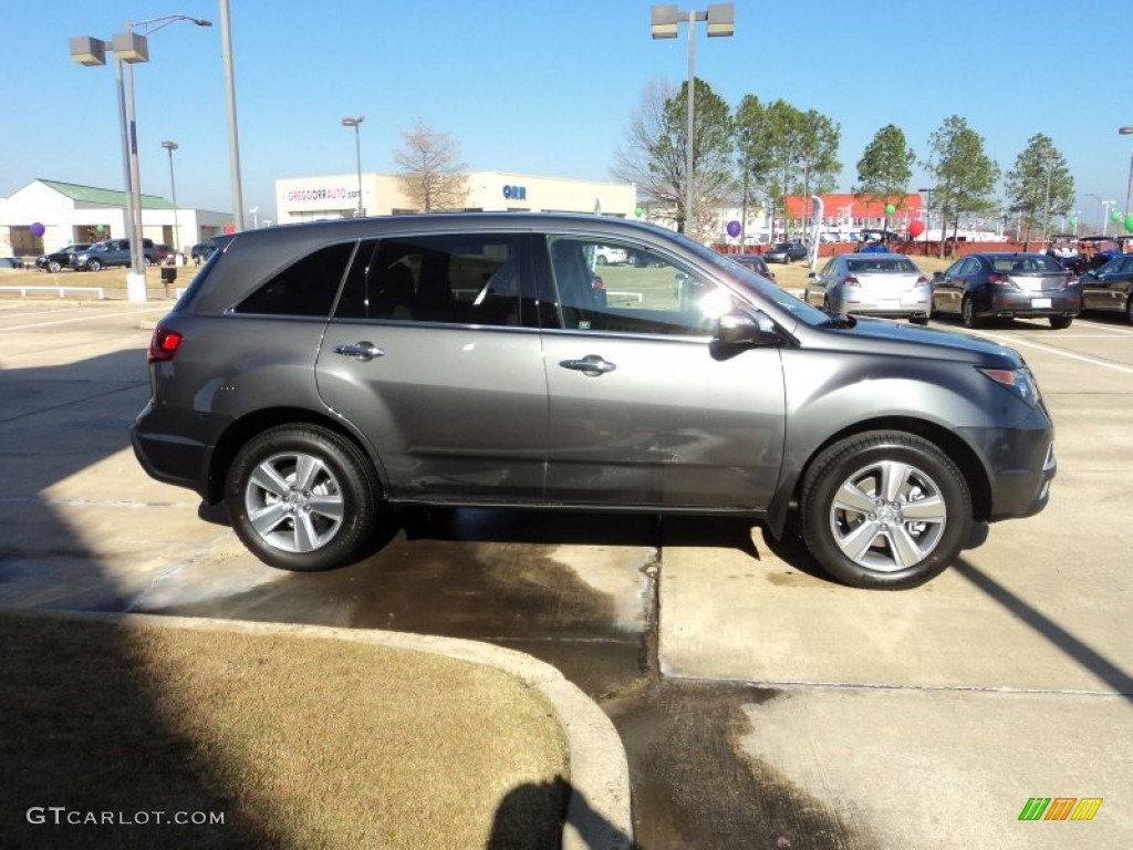 Polished Metal Metallic 2012 Acura MDX SH-AWD Technology Exterior Photo #58882932