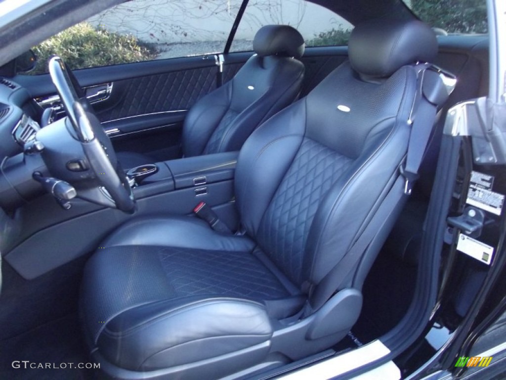 designo Charcoal Interior 2008 Mercedes-Benz CL 65 AMG Photo #58883112