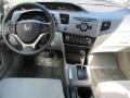 2012 Alabaster Silver Metallic Honda Civic EX Sedan  photo #4