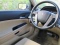 Ivory 2012 Honda Accord LX Sedan Steering Wheel