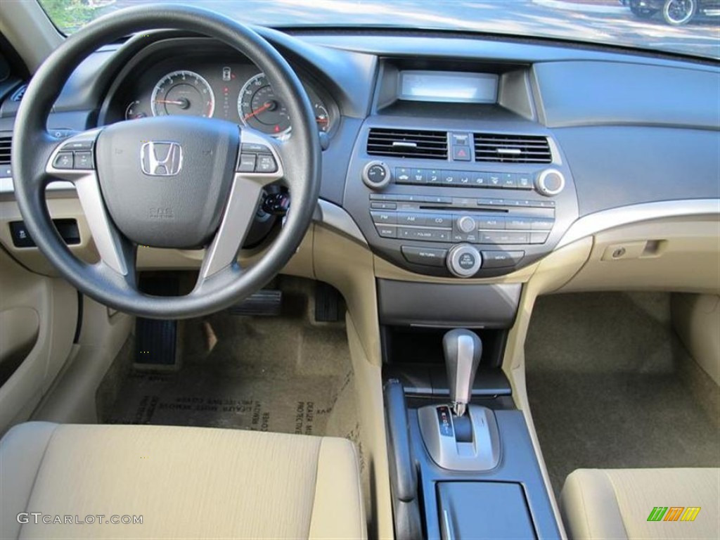 2012 Honda Accord LX Sedan Ivory Dashboard Photo #58884690