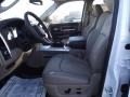 Light Pebble Beige/Bark Brown 2012 Dodge Ram 2500 HD Laramie Mega Cab 4x4 Interior Color