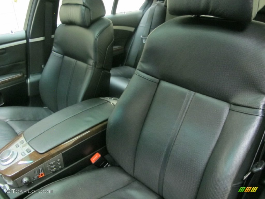 2006 7 Series 750i Sedan - Titanium Silver Metallic / Black/Black photo #19