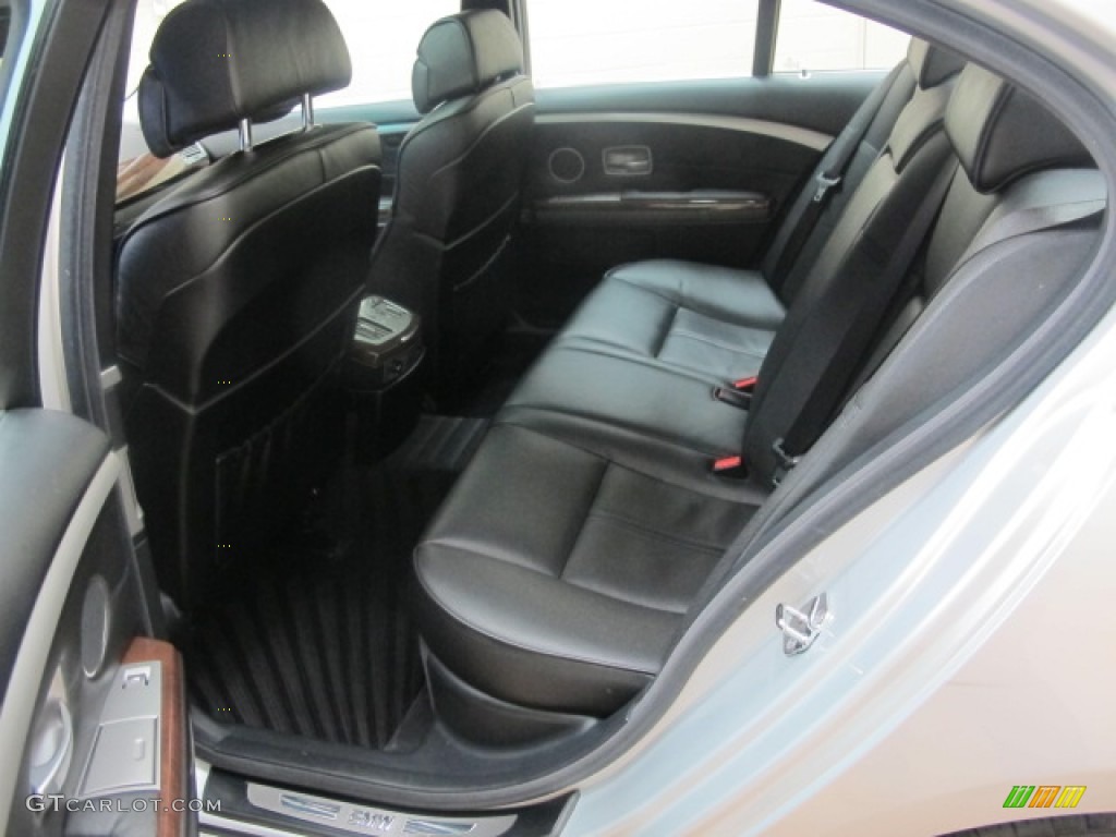 2006 7 Series 750i Sedan - Titanium Silver Metallic / Black/Black photo #20