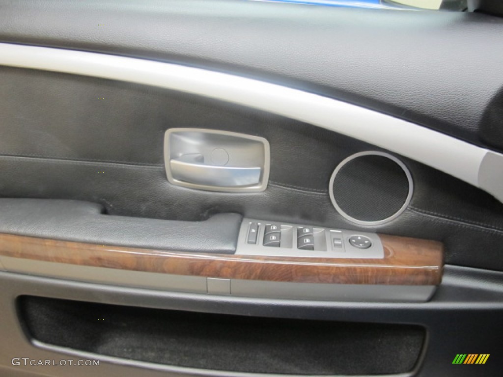 2006 7 Series 750i Sedan - Titanium Silver Metallic / Black/Black photo #40