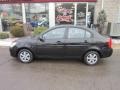 2008 Ebony Black Hyundai Accent GLS Sedan  photo #2