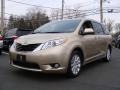 2011 Sandy Beach Metallic Toyota Sienna XLE AWD  photo #1