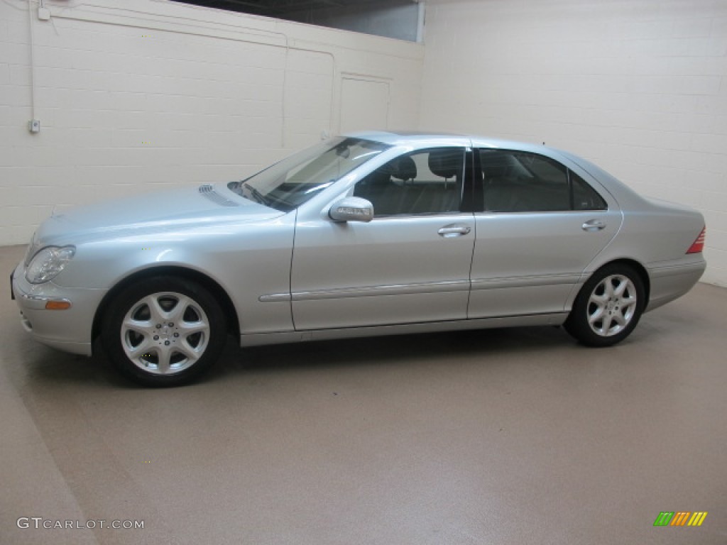 2004 S 430 4Matic Sedan - Brilliant Silver Metallic / Charcoal photo #5