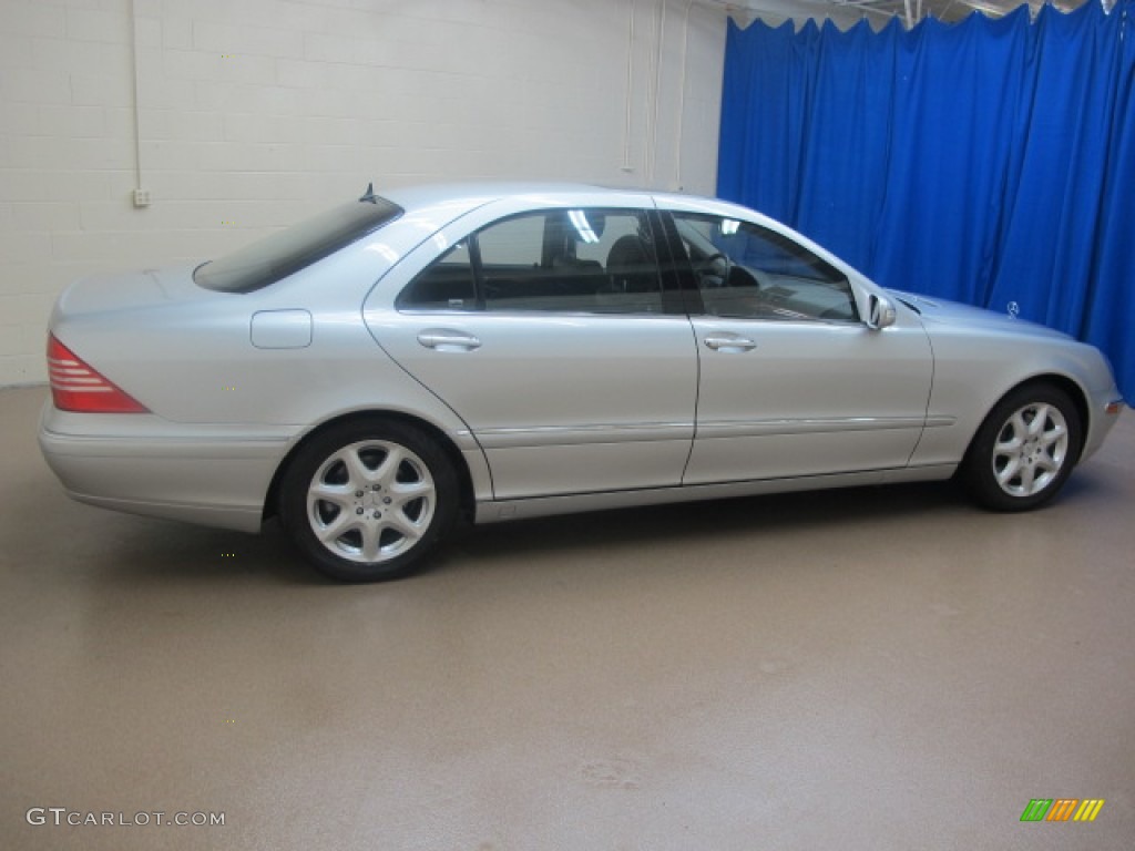 2004 S 430 4Matic Sedan - Brilliant Silver Metallic / Charcoal photo #10