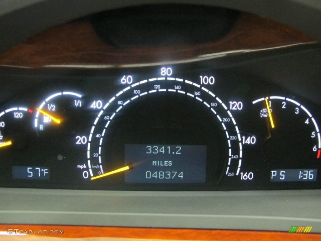 2004 S 430 4Matic Sedan - Brilliant Silver Metallic / Charcoal photo #29