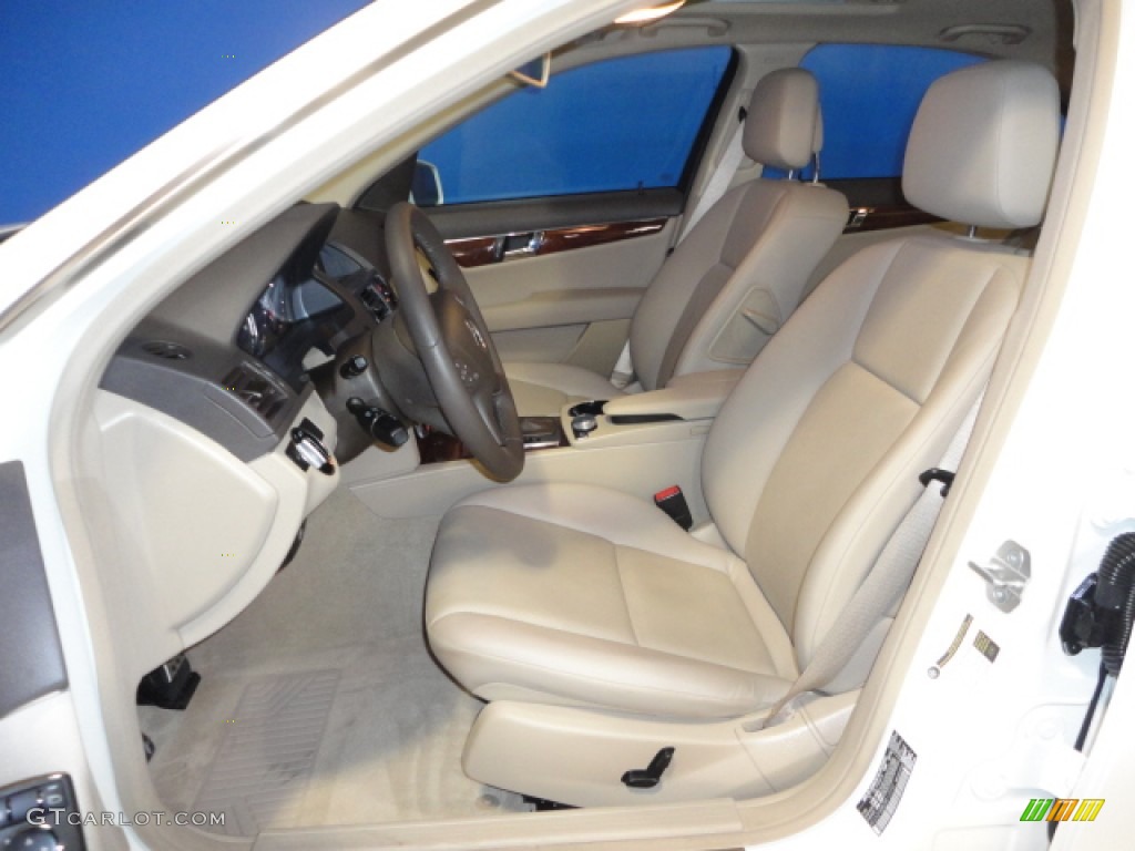 2011 C 300 Sport 4Matic - Arctic White / Almond/Mocha photo #12