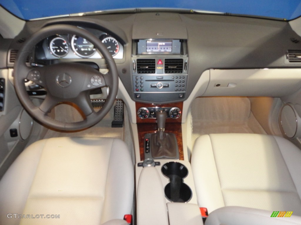 2011 C 300 Sport 4Matic - Arctic White / Almond/Mocha photo #13