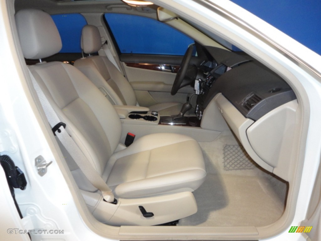 2011 C 300 Sport 4Matic - Arctic White / Almond/Mocha photo #23