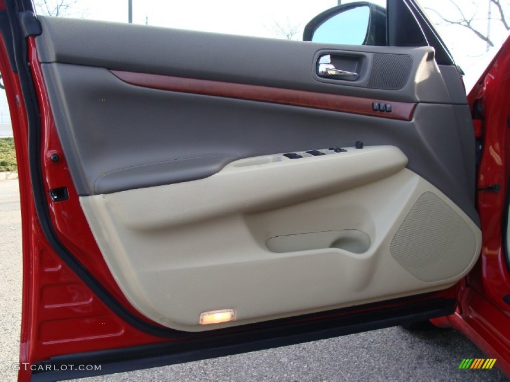 2007 Infiniti G 35 x Sedan Door Panel Photos