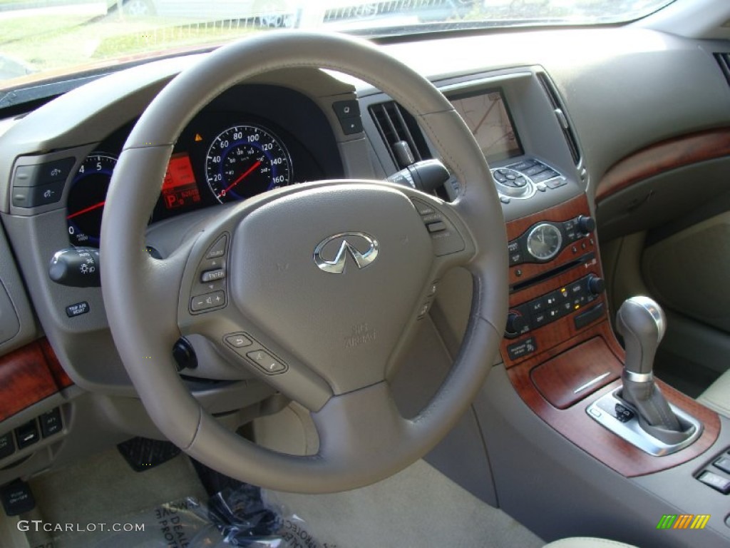 2007 Infiniti G 35 x Sedan Wheat Beige Dashboard Photo #58887106