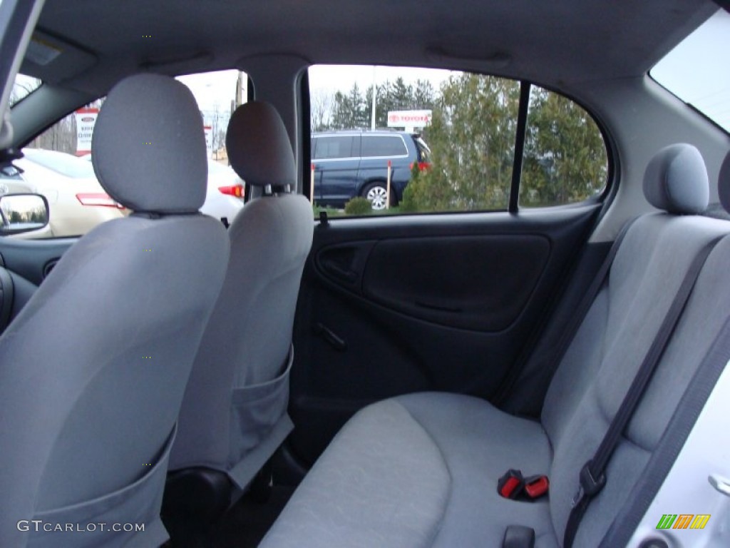 2003 ECHO Sedan - Silver Streak Mica / Shadow Gray photo #16