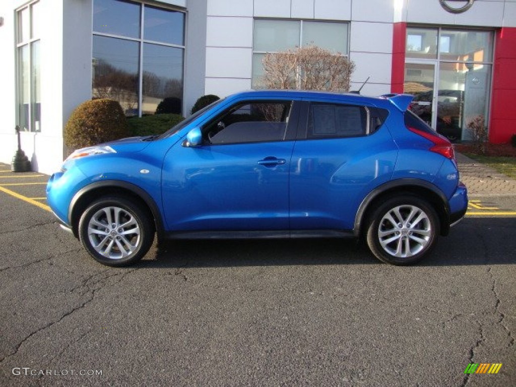 Electric Blue 2011 Nissan Juke SV AWD Exterior Photo #58887330