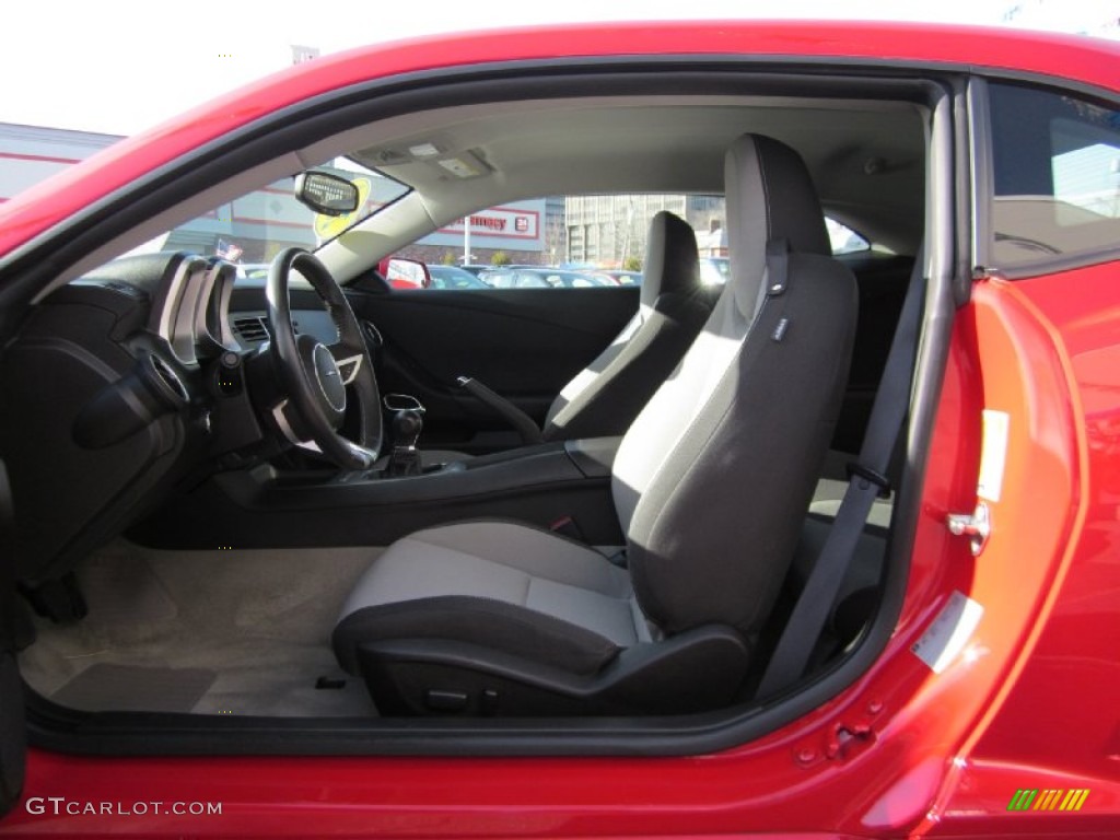 Gray Interior 2010 Chevrolet Camaro LT Coupe Photo #58887684
