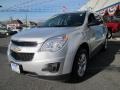 2010 Silver Ice Metallic Chevrolet Equinox LS  photo #3